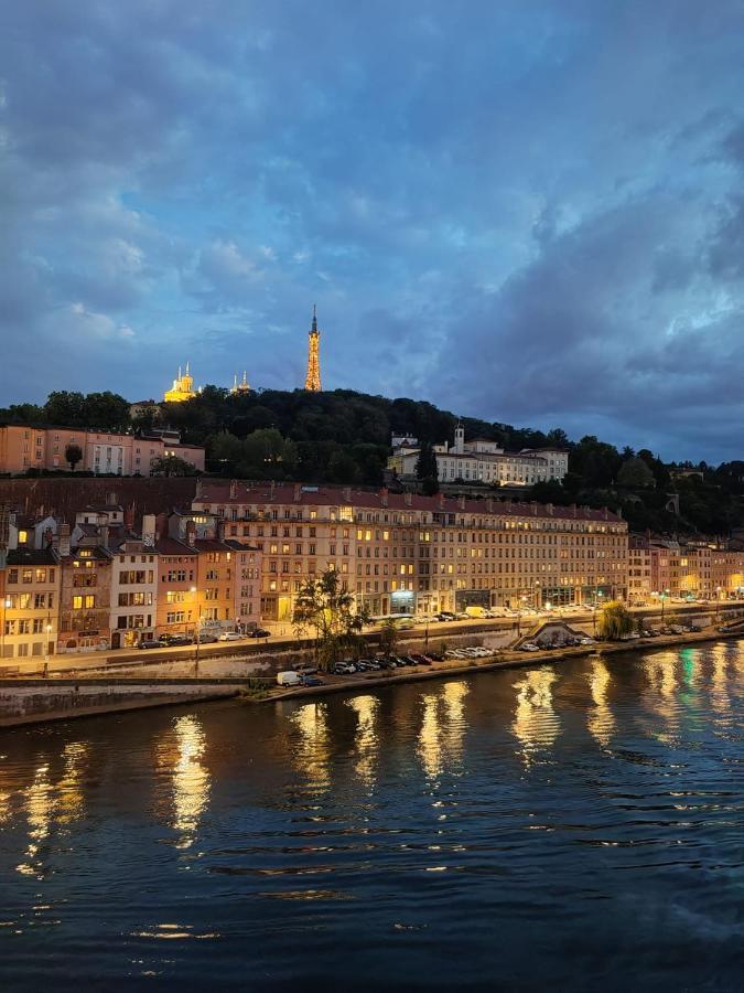 Appartement Haussmannien D'Artiste, Exception, Quai De Saone Balcon+Parking Lyon Exterior foto
