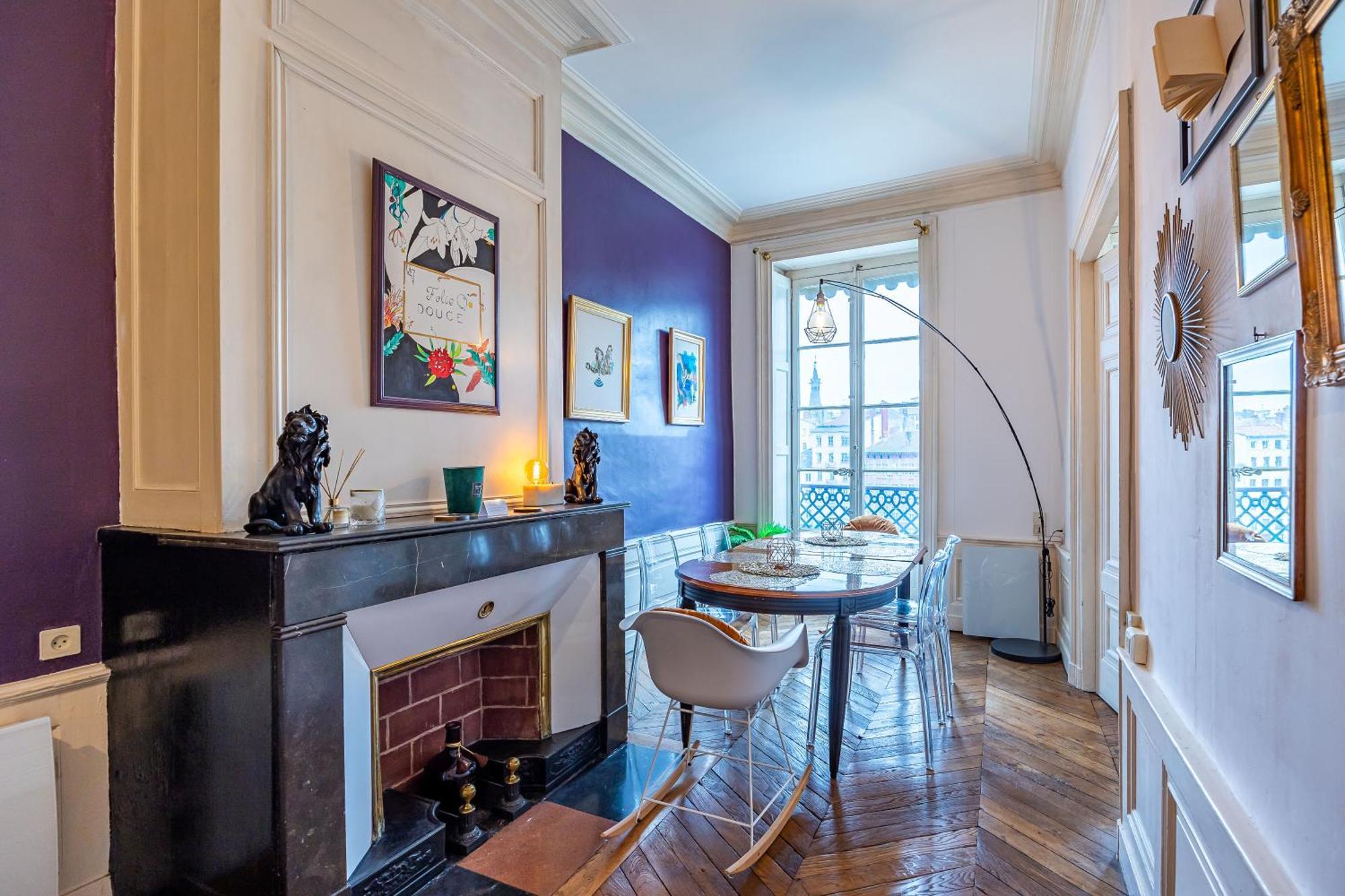 Appartement Haussmannien D'Artiste, Exception, Quai De Saone Balcon+Parking Lyon Exterior foto